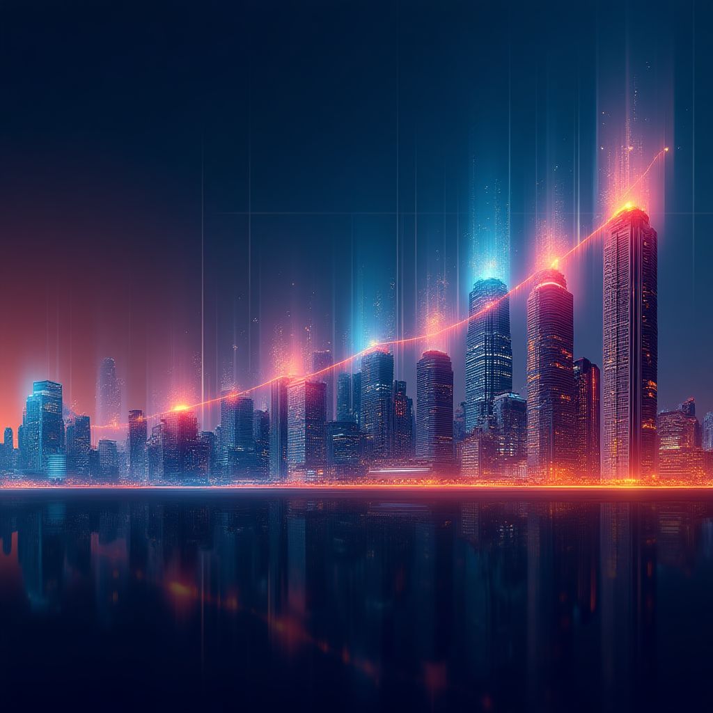 Línea de tiempo de crecimiento empresarial